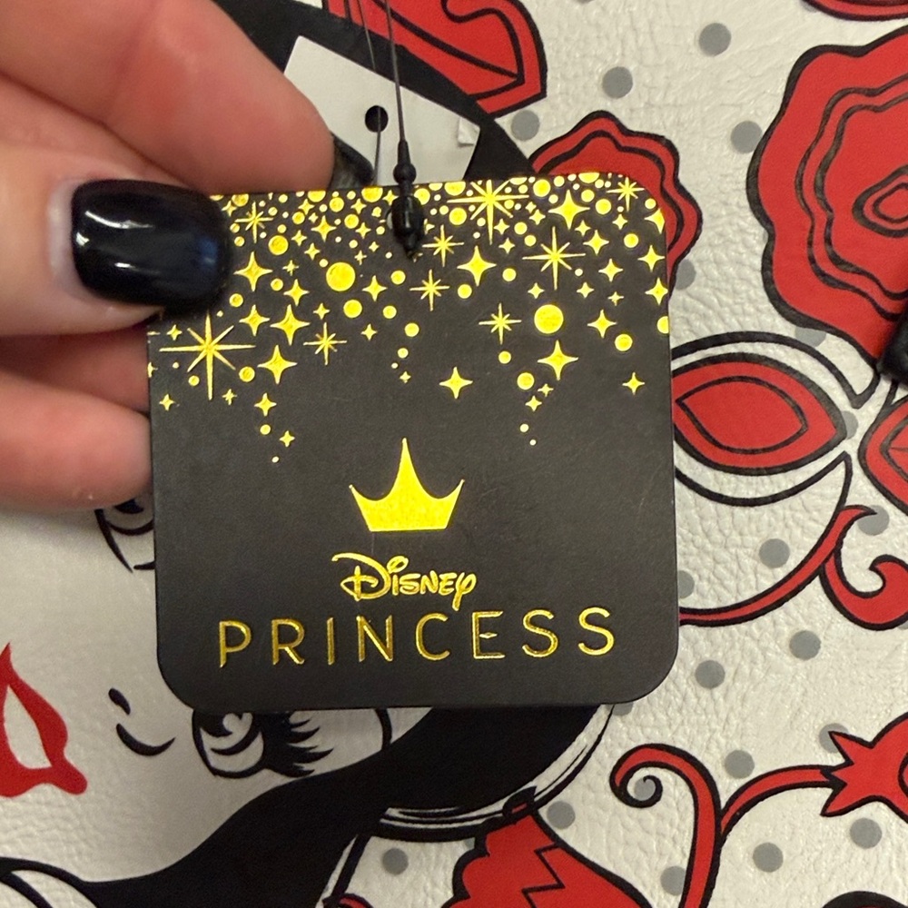 Disney Snow White Floral Red and Black Tote - Picture 8 of 8